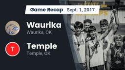 Recap: Waurika  vs. Temple  2017