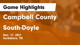 Campbell County  vs South-Doyle  Game Highlights - Dec. 17, 2021