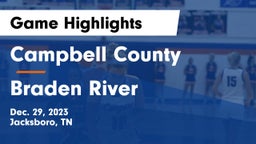 Campbell County  vs Braden River  Game Highlights - Dec. 29, 2023