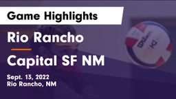 Rio Rancho  vs Capital  SF NM Game Highlights - Sept. 13, 2022
