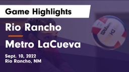 Rio Rancho  vs Metro LaCueva Game Highlights - Sept. 10, 2022