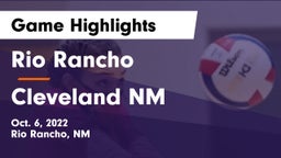 Rio Rancho  vs Cleveland  NM Game Highlights - Oct. 6, 2022