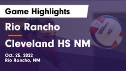 Rio Rancho  vs Cleveland HS NM Game Highlights - Oct. 25, 2022