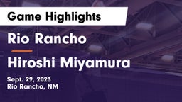 Rio Rancho  vs Hiroshi Miyamura  Game Highlights - Sept. 29, 2023