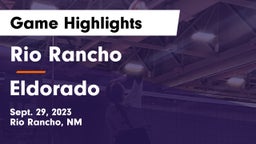 Rio Rancho  vs Eldorado  Game Highlights - Sept. 29, 2023