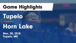 Tupelo  vs Horn Lake  Game Highlights - Nov. 20, 2018