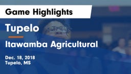 Tupelo  vs Itawamba Agricultural  Game Highlights - Dec. 18, 2018