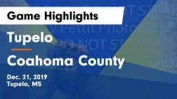 Tupelo  vs Coahoma County Game Highlights - Dec. 21, 2019