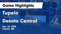Tupelo  vs Desoto Central Game Highlights - Jan. 24, 2020