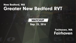 Matchup: Greater New Bedford vs. Fairhaven  2016