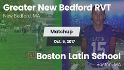 Matchup: Greater New Bedford vs. Boston Latin School 2017