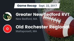 Recap: Greater New Bedford RVT  vs. Old Rochester Regional  2017