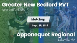 Matchup: Greater New Bedford vs. Apponequet Regional  2018
