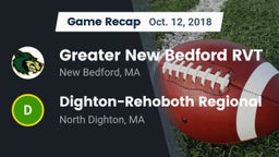Recap: Greater New Bedford RVT  vs. Dighton-Rehoboth Regional  2018