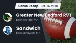 Recap: Greater New Bedford RVT  vs. Sandwich  2018