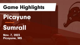 Picayune  vs Sumrall  Game Highlights - Nov. 7, 2023