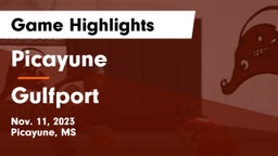 Picayune  vs Gulfport  Game Highlights - Nov. 11, 2023