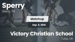Matchup: Sperry  vs. Victory Christian School 2016