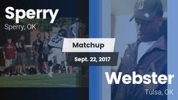 Matchup: Sperry  vs. Webster  2017