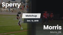 Matchup: Sperry  vs. Morris  2018