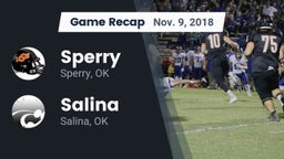 Recap: Sperry  vs. Salina  2018