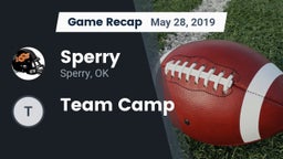 Recap: Sperry  vs. Team Camp 2019