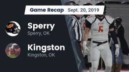Recap: Sperry  vs. Kingston  2019