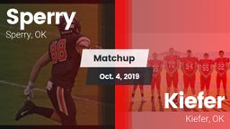 Matchup: Sperry  vs. Kiefer  2019