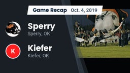 Recap: Sperry  vs. Kiefer  2019