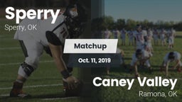 Matchup: Sperry  vs. Caney Valley  2019