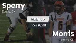 Matchup: Sperry  vs. Morris  2019