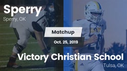 Matchup: Sperry  vs. Victory Christian School 2019