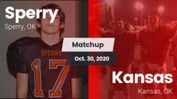 Matchup: Sperry  vs. Kansas  2020