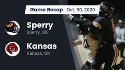 Recap: Sperry  vs. Kansas  2020