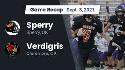 Recap: Sperry  vs. Verdigris  2021