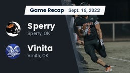 Recap: Sperry  vs. Vinita  2022