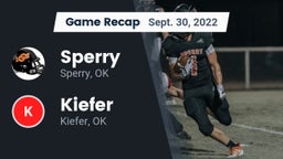 Recap: Sperry  vs. Kiefer  2022