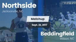Matchup: Northside High vs. Beddingfield  2017