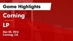Corning  vs LP Game Highlights - Dec 03, 2016