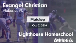 Matchup: Evangel Christian vs. Lighthouse Homeschool Athletics 2016