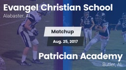 Matchup: Evangel Christian vs. Patrician Academy  2017