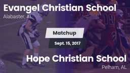 Matchup: Evangel Christian vs. Hope Christian School 2017