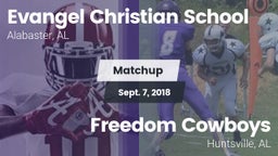 Matchup: Evangel Christian vs. Freedom Cowboys 2018
