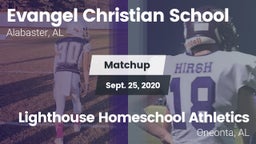 Matchup: Evangel Christian vs. Lighthouse Homeschool Athletics 2020