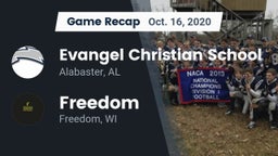 Recap: Evangel Christian School vs. Freedom  2020