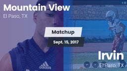 Matchup: Mountain View High vs. Irvin  2017