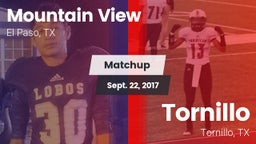 Matchup: Mountain View High vs. Tornillo  2017