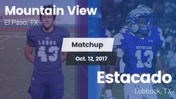 Matchup: Mountain View High vs. Estacado  2017