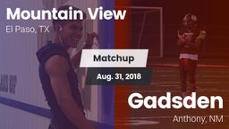 Matchup: Mountain View High vs. Gadsden  2018