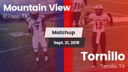 Matchup: Mountain View High vs. Tornillo  2018